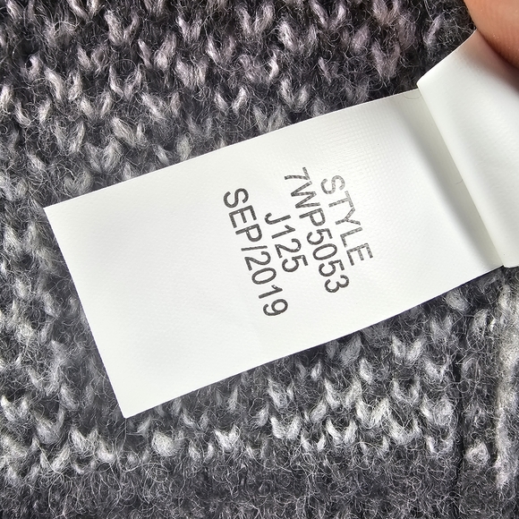 Lucky Brand Wool Blend Long Cardigan Leopard Print Women's Size Small - Picture 7 of 13